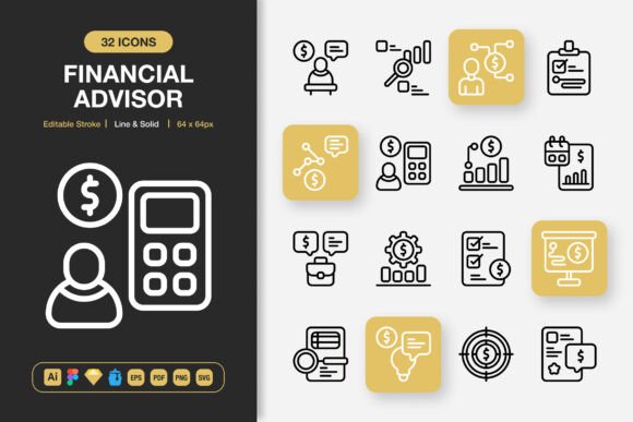 Financial Advisor Icons Review