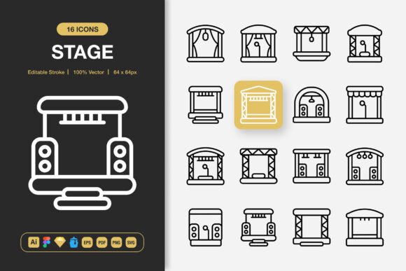 Stage Icons Review for Embroidery Projects